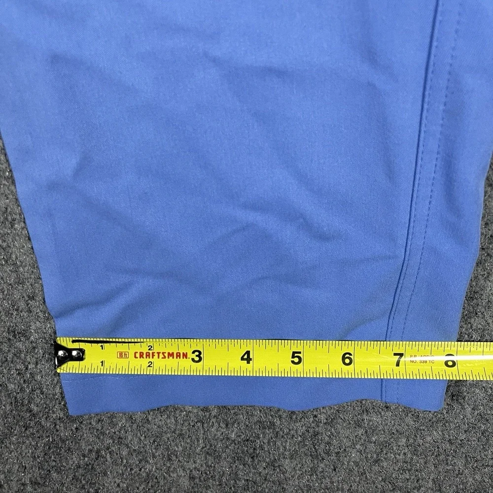 Figs Cairo Cargo Zip Fly Healthcare Scrub Pants Blue TM3001S Mens Size Small